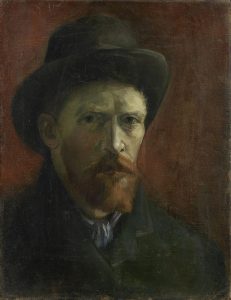 Vincent van Gohg - Self-Portrait with Dark Felt Hat